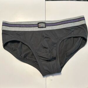 New Mens Jockey USA Originals - Medium Grey. Brief